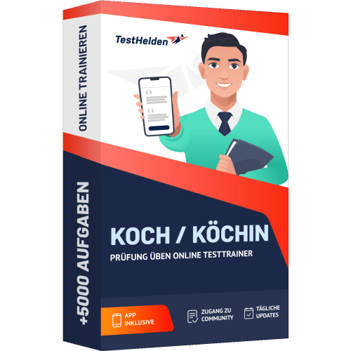 Koch Koechin Pruefung ueben Online Testtrainer cover print