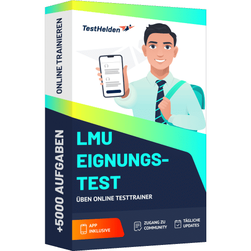 LMU Eignungstest ueben Online Testtrainer cover print