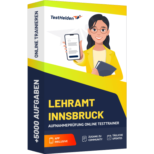 Lehramt Innsbruck Aufnahmepruefung Online Testtrainer cover print