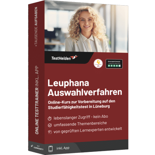 Leuphana Auswahlverfahren Studierfähigkeitstest Lüneburg Online-Testtrainer von TestHelden