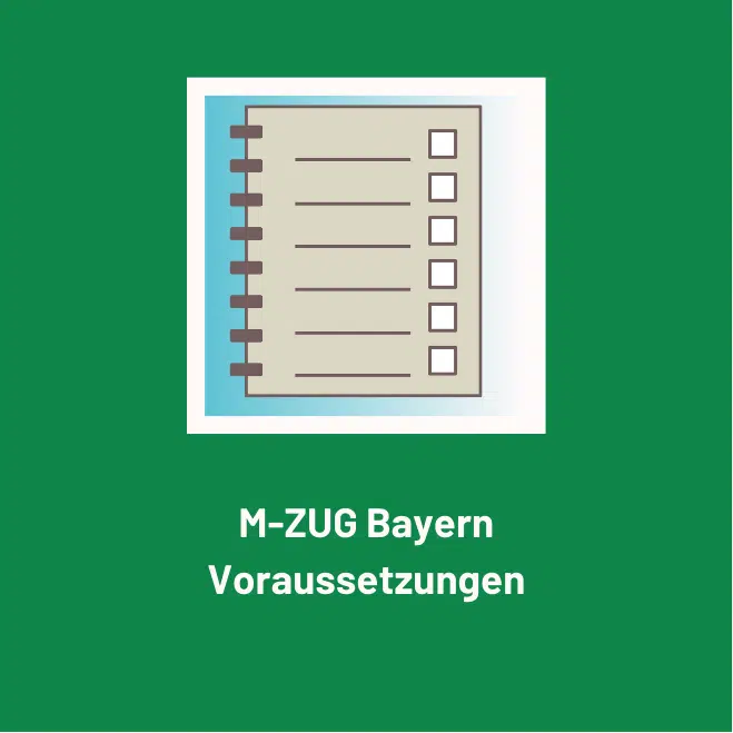 M Zug Bayern Voraussetzungen