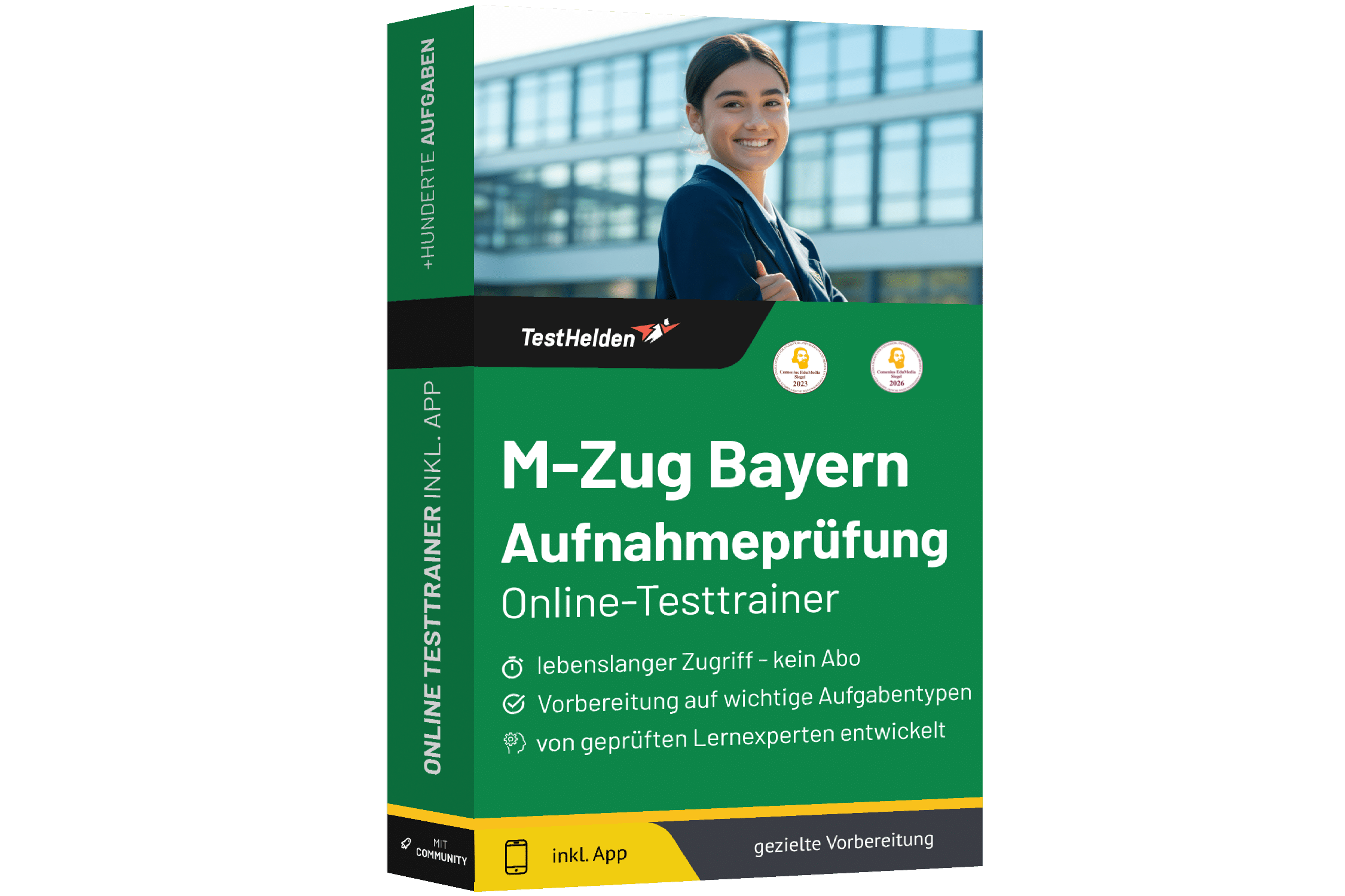 Aufnahmeprüfung M-Zug Bayern Übungsaufgaben (8. Klasse / M8) - Online Testtrainer 1 Aufnahmeprüfung M-Zug Bayern Übungsaufgaben (8. Klasse / M8) - Online Testtrainer