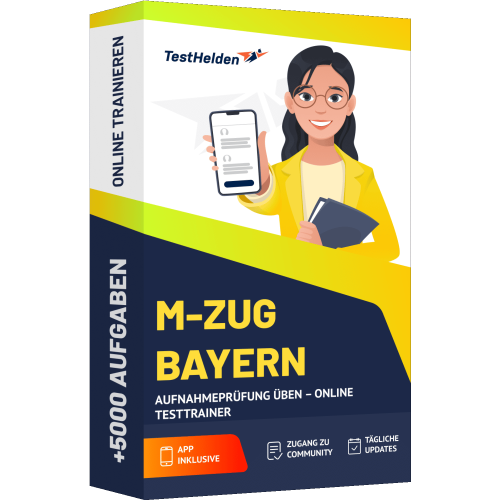 M Zug Bayern Aufnahmepruefung ueben – Online Testtrainer cover print