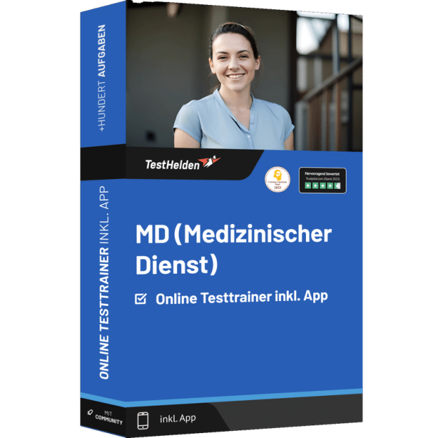 MD Medizinischer Dienst Einstellungstest PRODUCTBOX