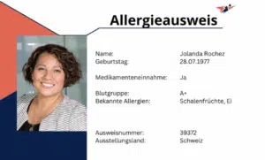MedAT Aufgaben Allergieausweise