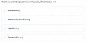 MedAT Aufgaben Chemie
