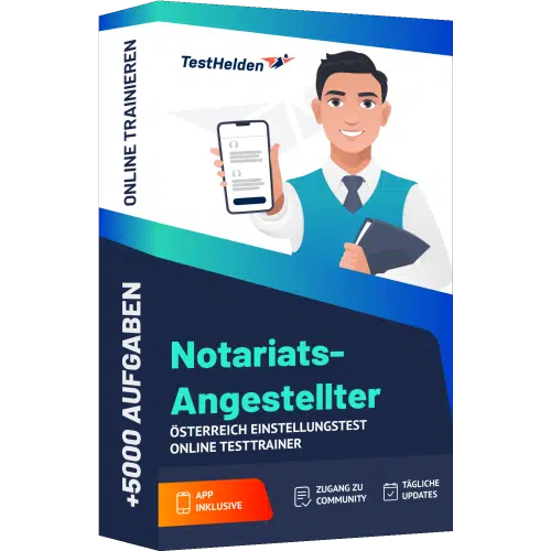 Notariatsangestellter Österreich Einstellungstest