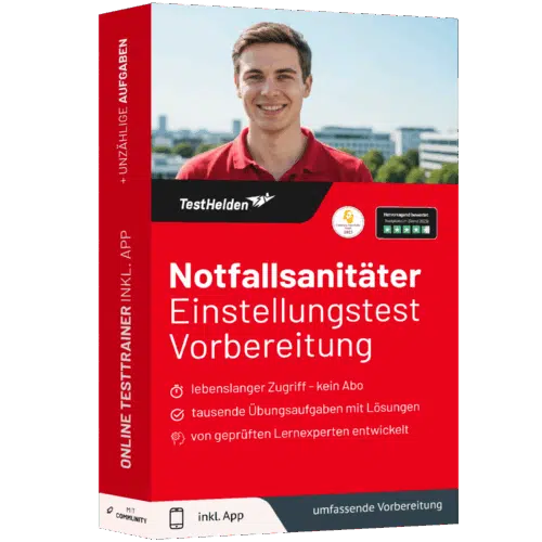 Notfallsanitäter Österreich Einstellungstest 2025 üben - Online Testtrainer