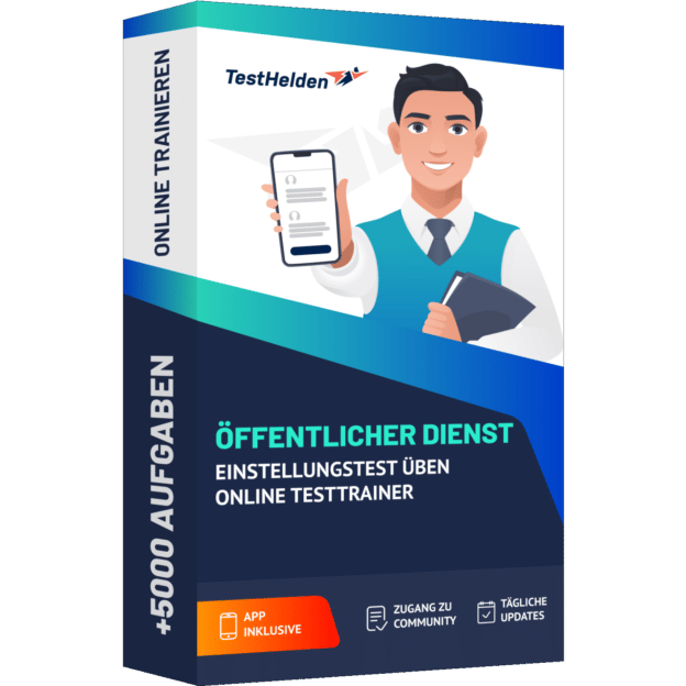 Oeffentlicher Dienst Einstellungstest ueben Online Testtrainer cover print