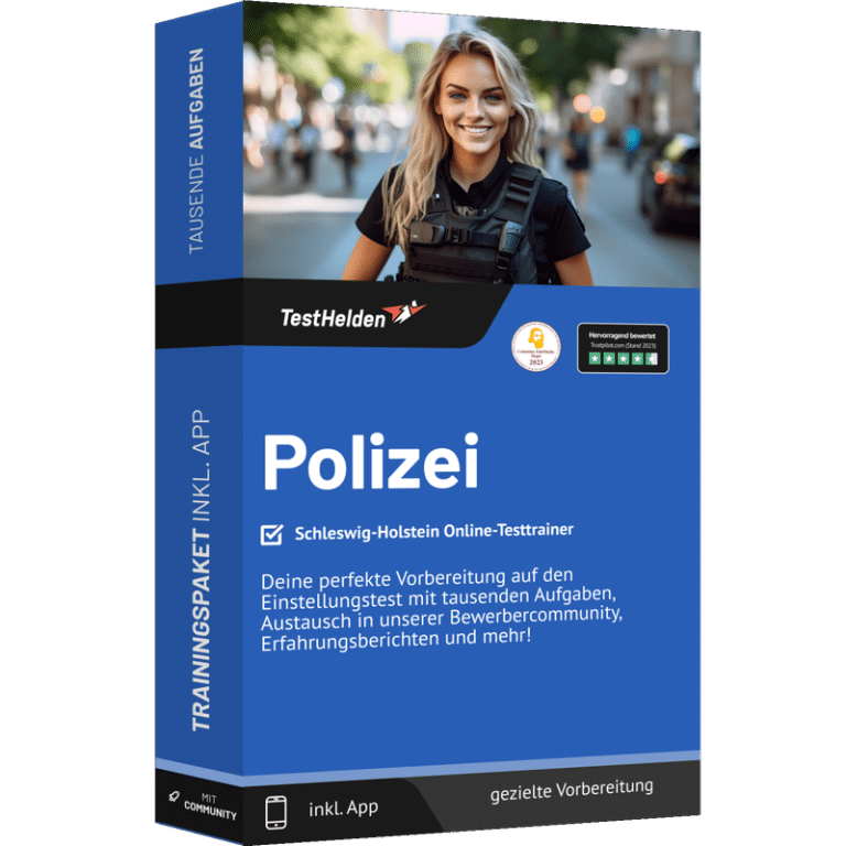 Polizei SchleswigHolstein Einstellungstest 2024 bestehen