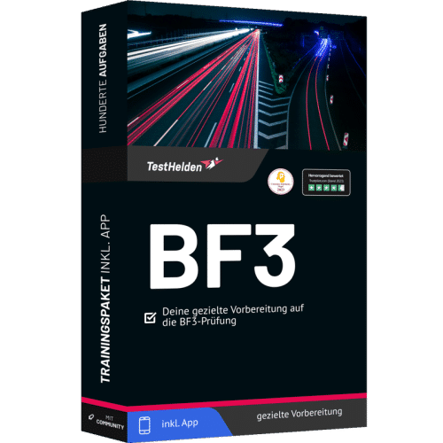 BF3 Eignungsprüfung üben - Vorbereitung auf den BF3 Schein