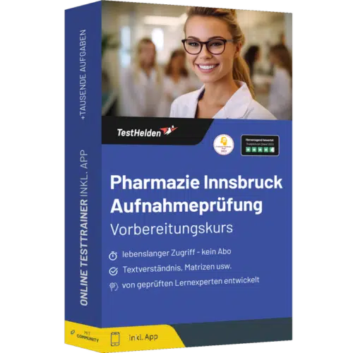 Pharmazie Innsbruck Aufnahmeprüfung