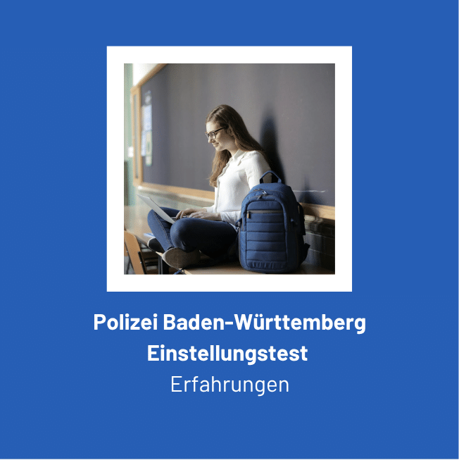 Polizei Baden-Württemberg Einstellungstest