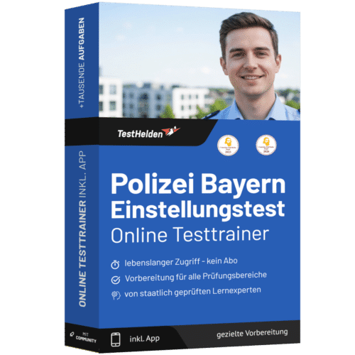 Polizei Bayern Einstellungstest 2026 üben - Online Testtrainer