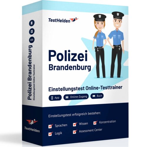 Polizei Brandenburg Einstellungstest Online Testtrainer TestHelden