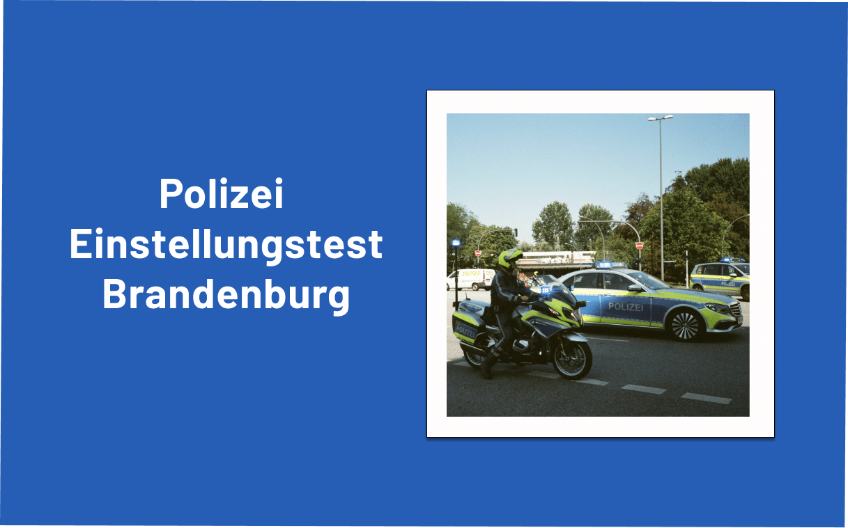 Polizei Brandenburg Einstellungstest