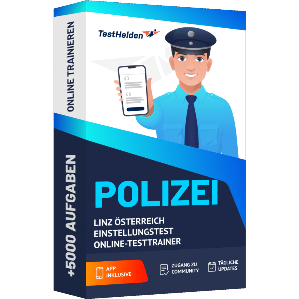 Polizei Linz Einstellungstest 2024 üben – Online-Testtrainer