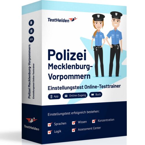 Polizei Mecklenburg Vorpommern Einstellungstest Online Testtrainer TestHelden