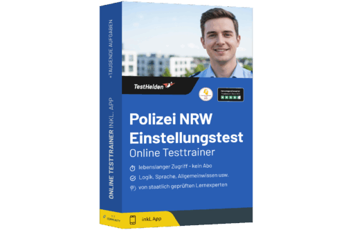 Polizei Nordrhein-Westfalen (NRW) Einstellungstest 2025 üben - Online Testtrainer