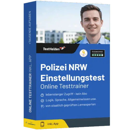 Polizei Nordrhein-Westfalen (NRW) Einstellungstest 2025 üben - Online Testtrainer