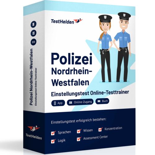Polizei Nordrhein Westfalen Einstellungstest Online Testtrainer TestHelden