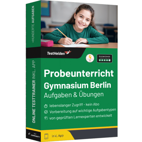 Probeunterricht Gymnasium Berlin Aufgaben 2025 - Online Testtrainer