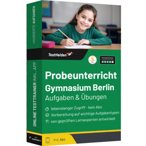Probeunterricht Gymnasium Berlin Aufgaben 2025 - Online Testtrainer