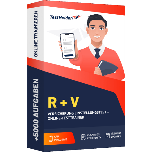 R V Versicherung Einstellungstest – Online Testtrainer cover print