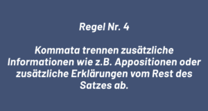 Regel Nr. 4