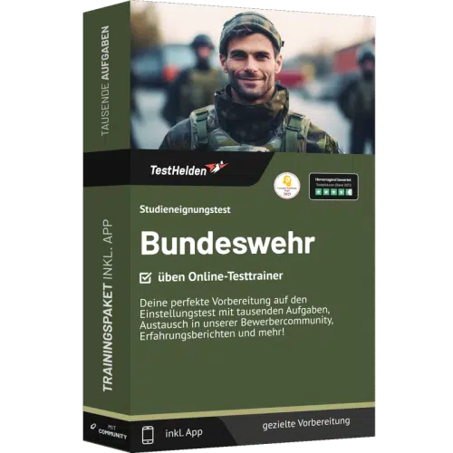 Studieneignungstest Bundeswehr 2025 üben - Online Testtrainer