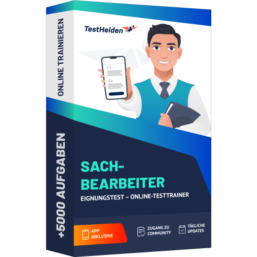 Sachbearbeiter Eignungstest – Online Testtrainer cover print