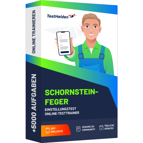 Schornstein feger Einstellungstest – Online Testtrainer cover print