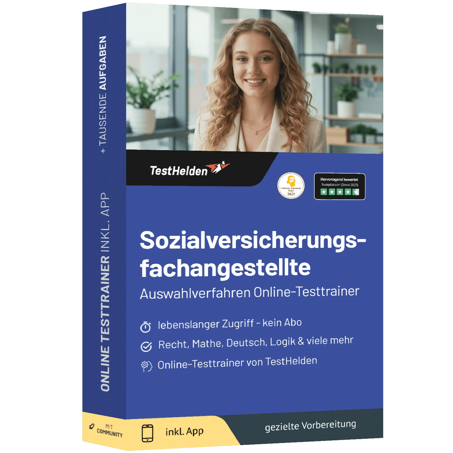 Sozialversicherungsfachangestellter Auswahlverfahren 2026 üben - Online Testtrainer 1 Sozialversicherungsfachangestellter Auswahlverfahren