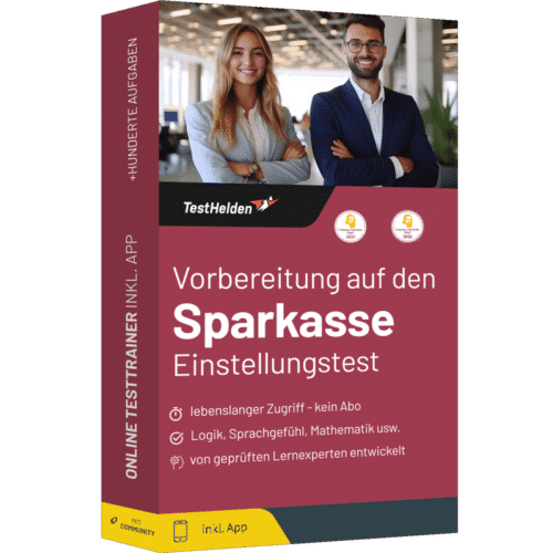 Sparkasse Einstellungstest üben 2026 - Online-Testtrainer