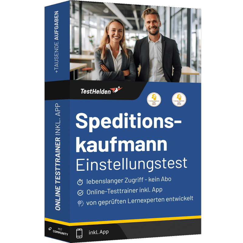 Speditionskaufmann Einstellungstest Vorbereitung - Online-Testtrainer 1 Speditionskaufmann Einstellungstest Vorbereitung - Online-Testtrainer