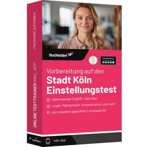 Stadt Köln Einstellungstest Online-Testtrainer