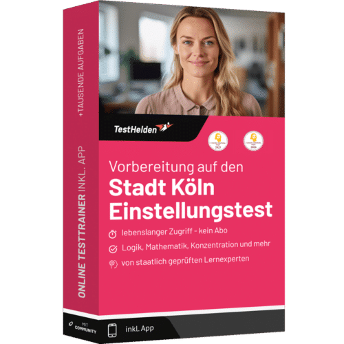 Stadt Köln Einstellungstest Vorbereitung: Online-Testtrainer für deine Stadt Köln Karriere