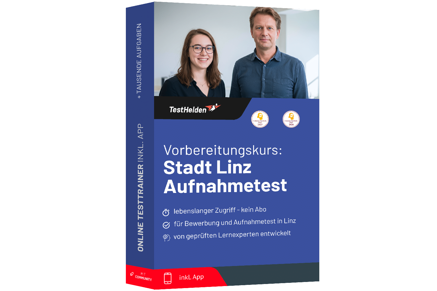 Stadt Linz Aufnahmetest Vorbereitung 2026 - Online Testtrainer 1 Stadt Linz Aufnahmetest Vorbereitung 2026 - Online Testtrainer