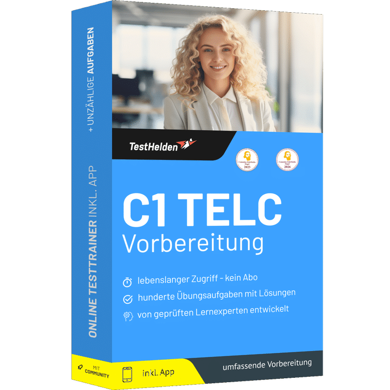 TELC C1 Prüfung: Vorbereitung üben 2026 - Online Prüfungstraining 1 TELC C1 Prüfung: Vorbereitung üben 2026 - Online Prüfungstraining