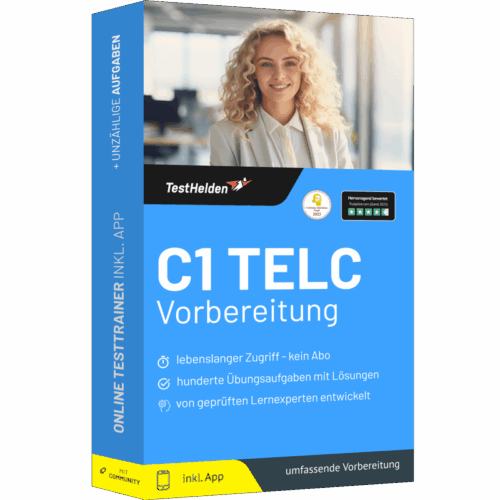 TELC C1 Hochschule Prüfung 2025 - Online Prüfungstraining