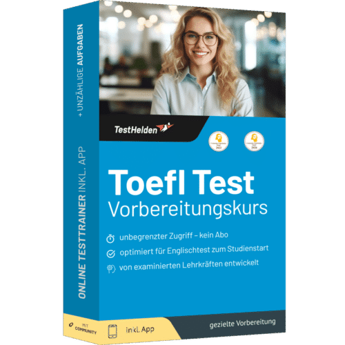 TOEFL Test Vorbereitung 2026 üben - Online Testtrainer