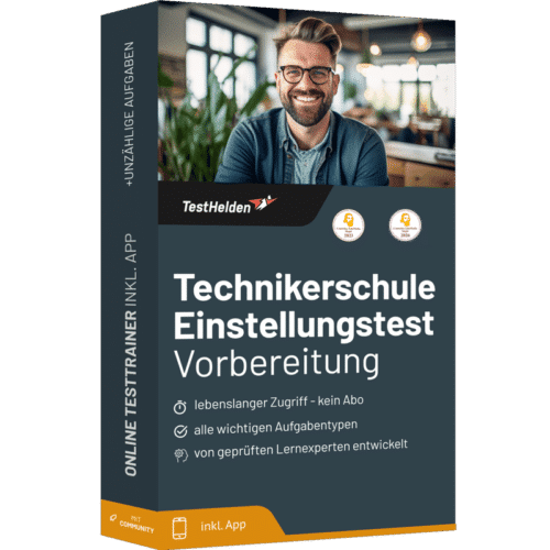 Technikerschule Eignungstest 2026 üben - Online Testtrainer