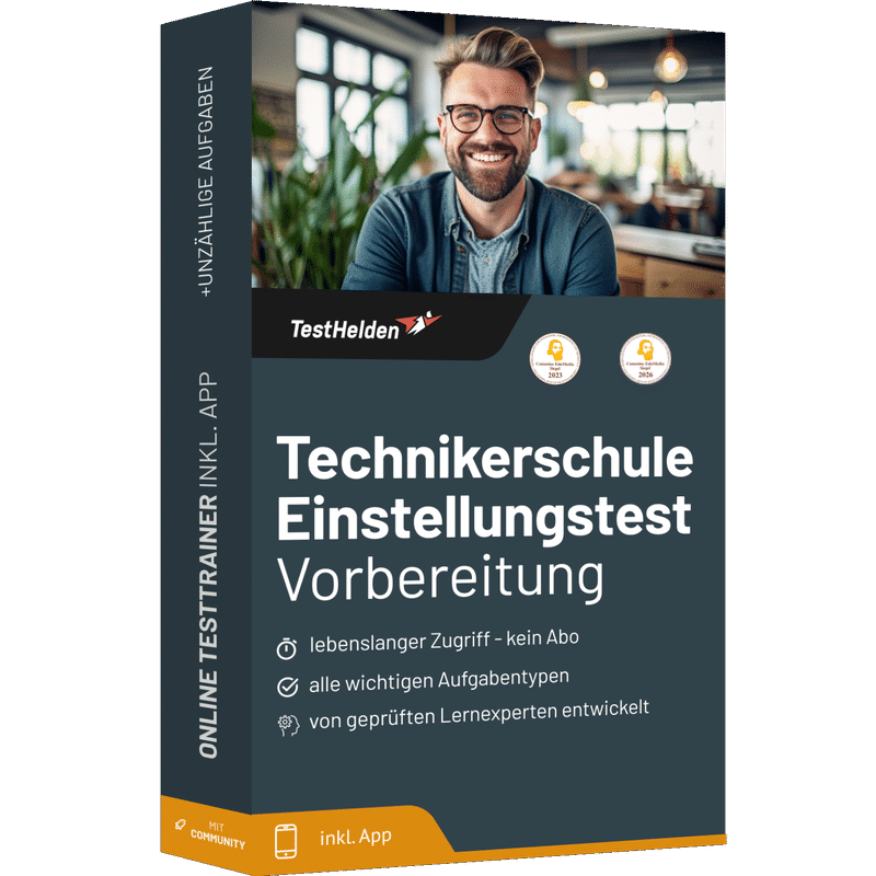 Technikerschule Eignungstest 2026 üben - Online Testtrainer 1 Technikerschule Eignungstest 2026 üben - Online Testtrainer