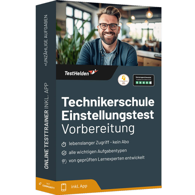 Technikerschule Eignungstest 2026 üben - Online Testtrainer 1 Technikerschule Eignungstest