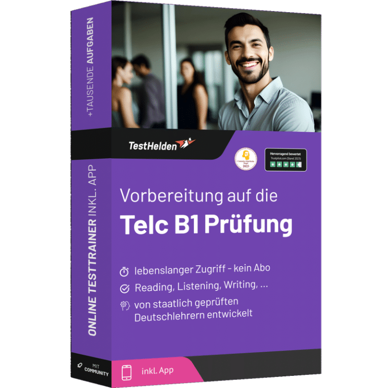 TELC B1 PRÜFUNG VORBEREITUNG 2024 - Online Prüfungstraining