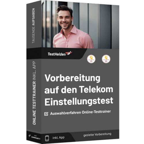 Telekom Einstellungstest 2026 üben - Online-Testtrainer