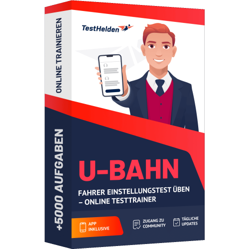U Bahn Fahrer Einstellungstest ueben – Online Testtrainer cover print
