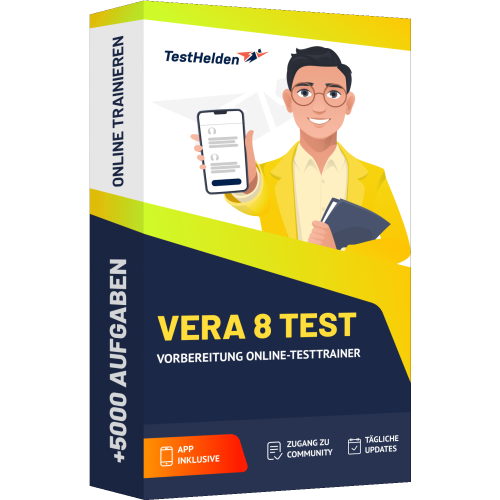 Vera 8 Test Vorbereitung Online Testtrainer cover print