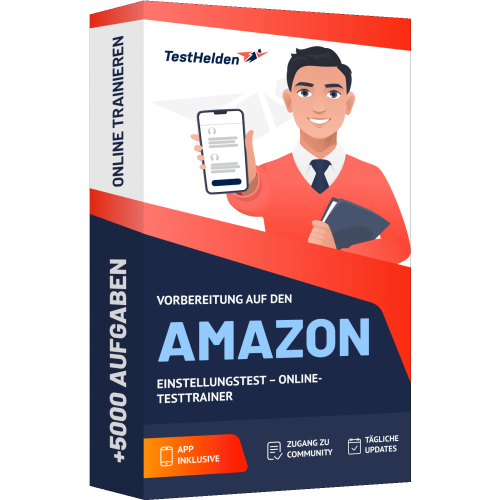 Vorbereitung auf den Amazon Einstellungstest – Online Testtrainer cover print