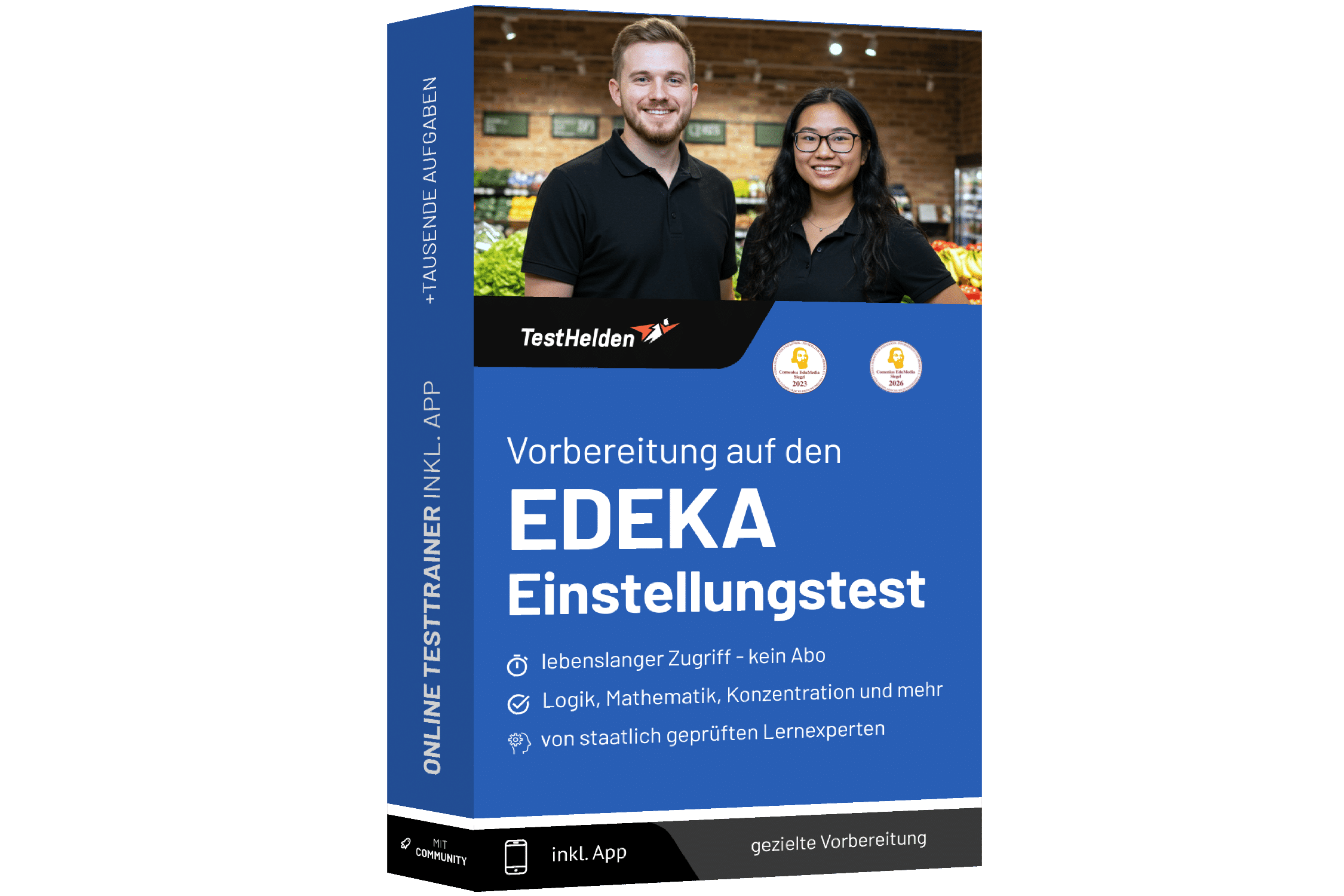Edeka Einstellungstest 2026 üben - Online-Testtrainer 1 Edeka Einstellungstest 2026 üben - Online-Testtrainer